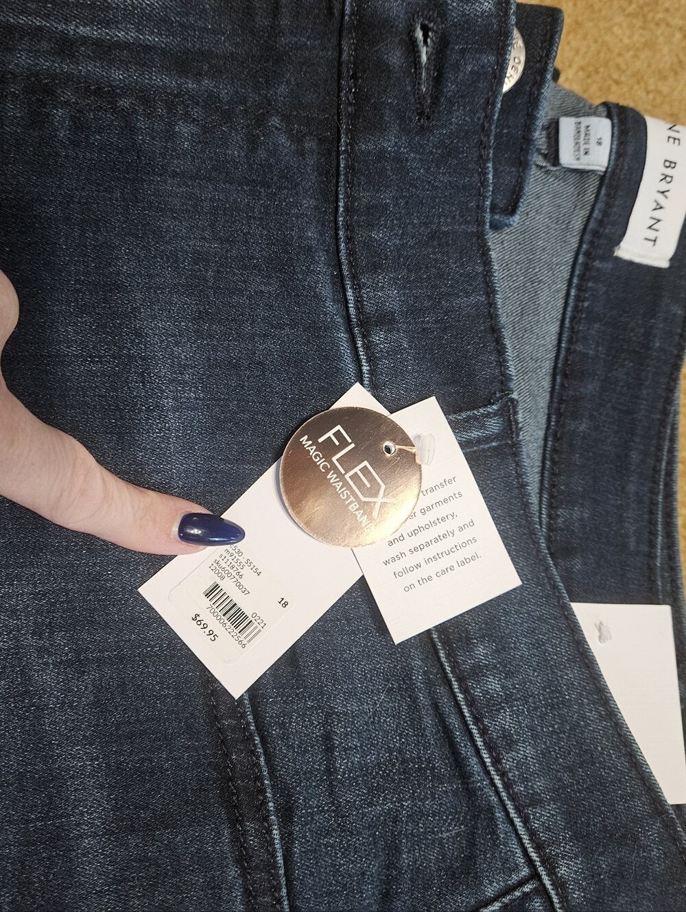 Lane Bryant Cropped Jeans